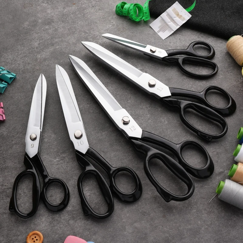 Professional Strong Effortless Tailor's Scissors for Sewing Cutting Tailor Fabric Leather Cutter Scissor for Sewing Shears Tools