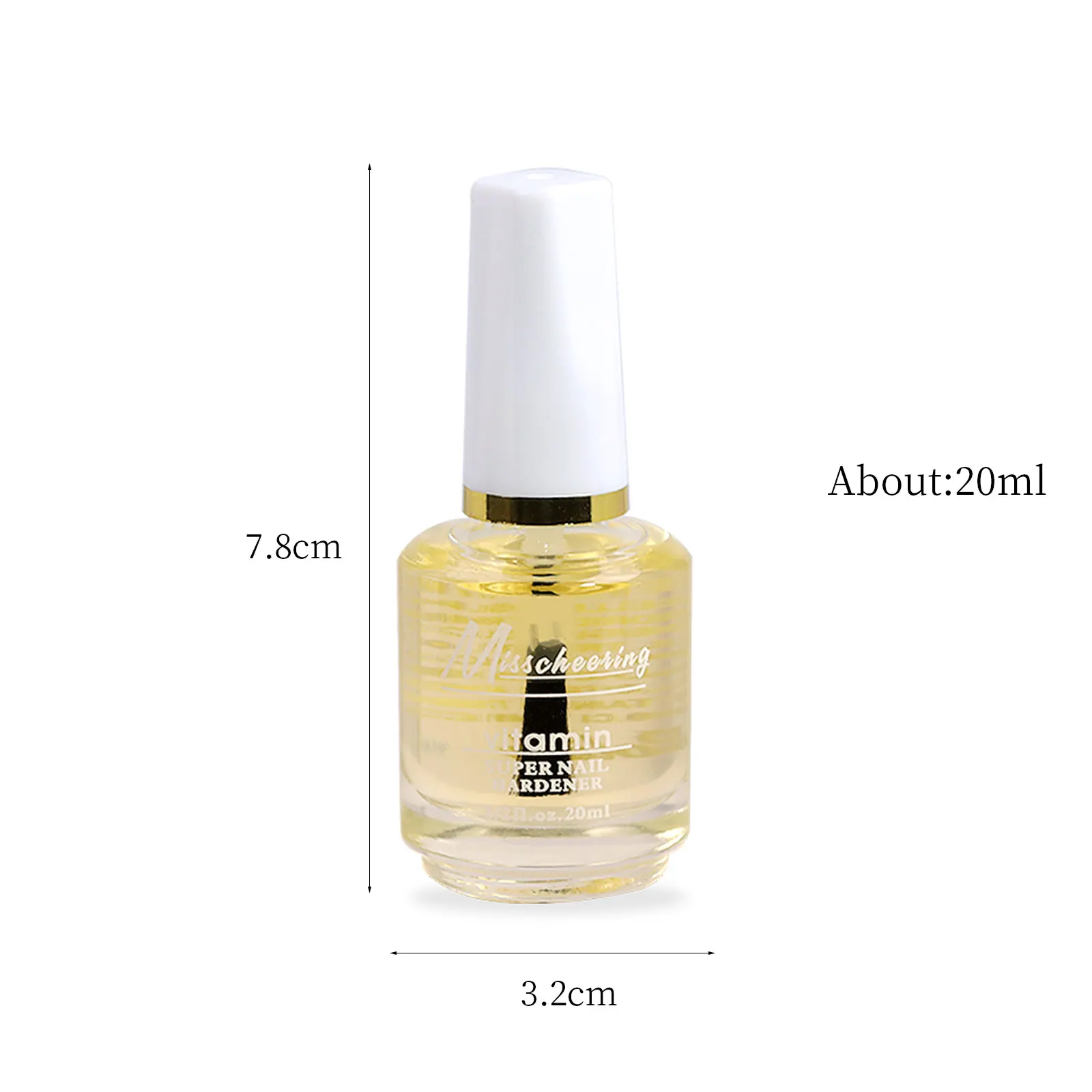 20 ml/Flaschen Nail Art Nährstofföl, weichmachendes Keratin-Reparaturwerkzeug für Fingernagel-Nagelhautpflege, tägliche Verwendung für Zuhause und Nagelstudio