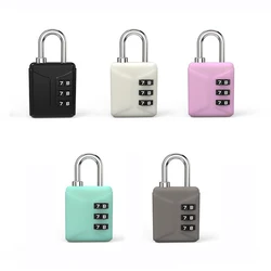 BLOLock-Cadenas à 3 Chiffres en Alliage de Zinc ABS, Mot de Passe, Sécurité Portable, Antivol, Bagages, Sac à Dos, Valise