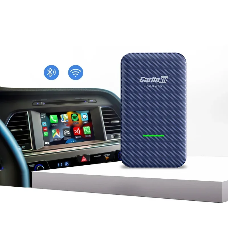 

OEM Carlinkit 4.0 easy install wired to wireless CP2A android auto smart box ai box USB plug and play dongle carplay