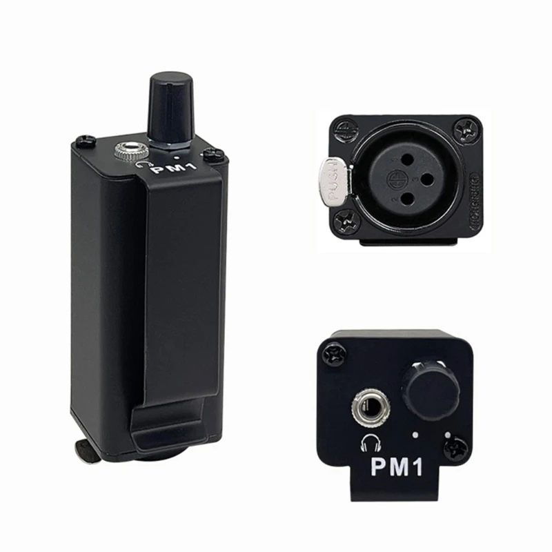 Amplificatori per monitor intrauricolari compattiamente individuali 3HT con meccanismo di bloccaggio per musicisti Uscita cuffie da 3,5 mm ad alta potenza