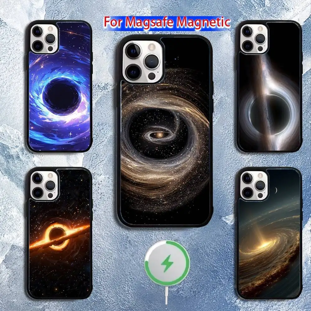 

I-Interstellar B-Black Hole Phone Case For iPhone 16,15,14,13,12,11,Pro,Max,Plus,Mini,Magsafe,Magnetic Wireless Charging Case