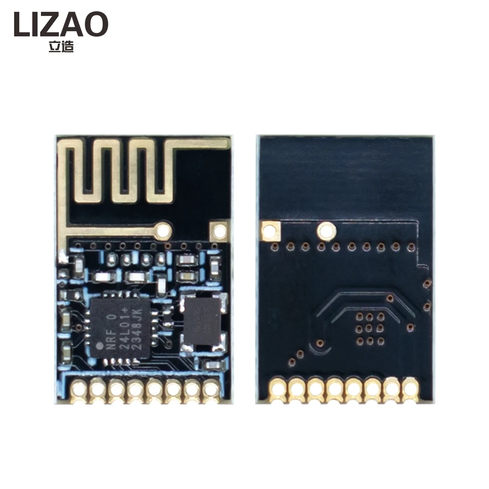 LIZAO 5/10PCS NRF24L01+ 2.4G Wireless Transceiver Module Kit Mini Power Enhanced SMD Version for Arduino Robot Wireless Projects