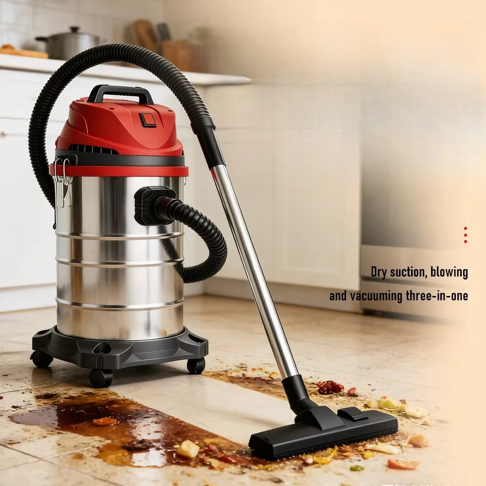 High Power Industrial Vacuum Tool for Car Wash, Home Use, Grout Cleaning & Commercial Cleaning Tungfull Wet Dry Vacuum Cleaner