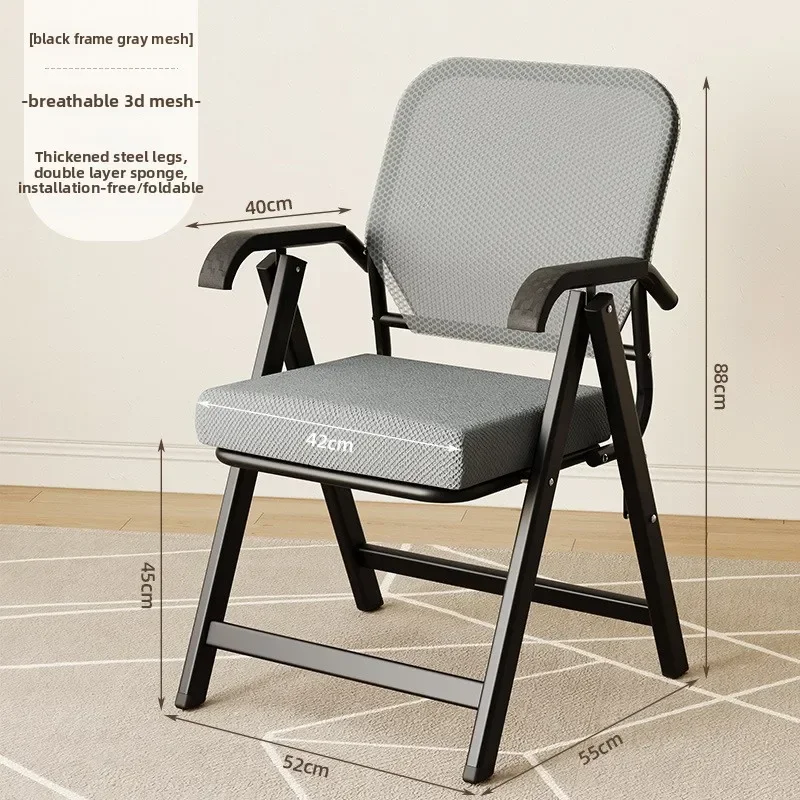 Modern Office Chair Computer Chair Learning Chair Training Chair Folding Chair Conference Chair Desk Chair Backrest Stool Chair
