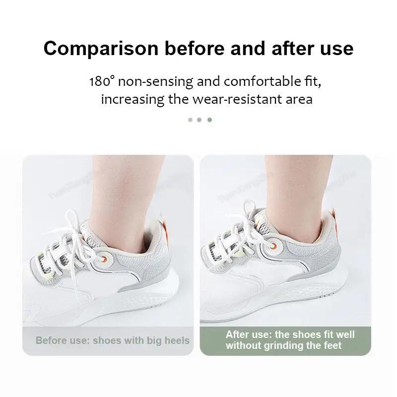 5D Comfort Heel Sticker Shoe Pads Sneaker Men Woman Insoles Anti-wear Feet Heel Protectors Adjust Size Cushion Care Inserts