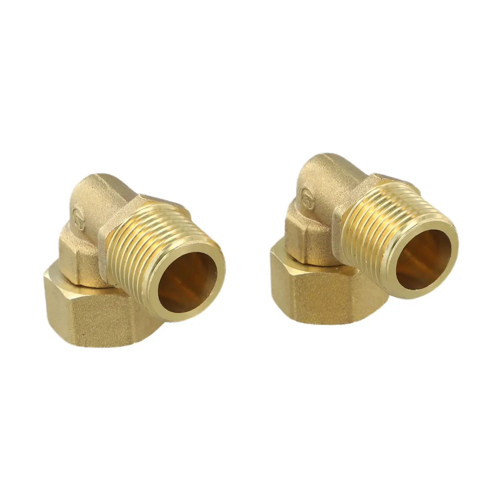 

Универсальный латунный соединитель для обогрева, вращающийся на 360° фитинг, 90-угольные соединения, мужская и внутренняя резьба, надежное крепление для труб