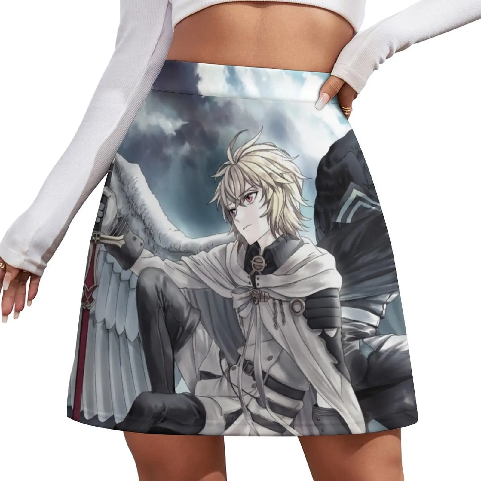 

Owari no Seraph - Mika & Yuu Mini Skirt dresses for prom skirts for women korean style clothing skirts for womens