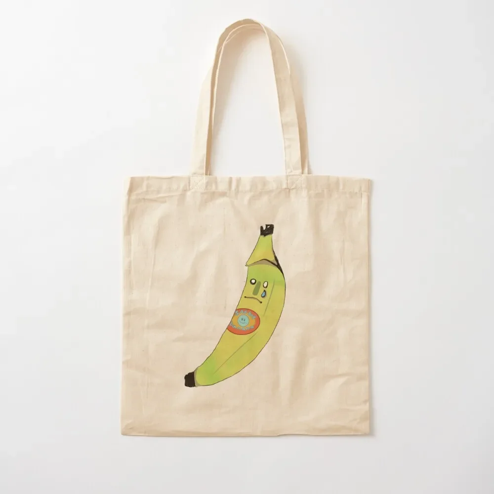 حزين صبي الموز حمل حقيبة امرأة حقيبة تسوق حمل الحقائب الجمالية حقيبة قماش حقائب مخصصة
