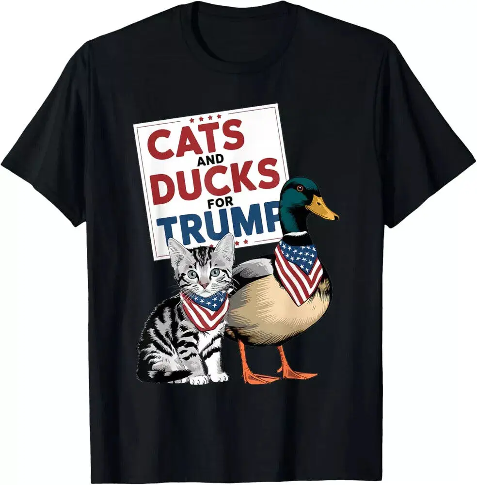 Kittens and Ducks for Trump Cats and Ducks for Trump 2024 T-Shirt