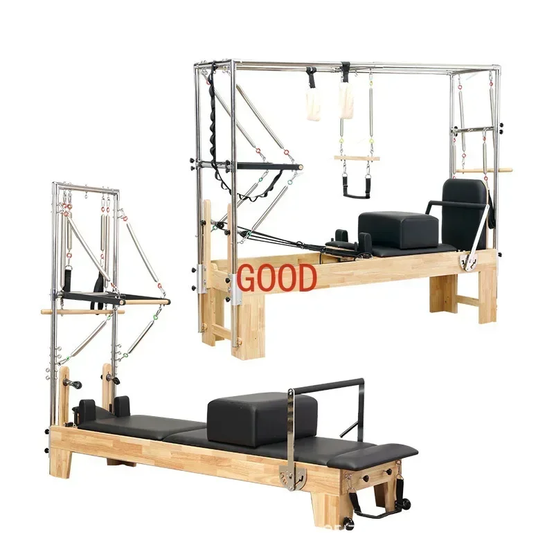 TAO Pilates Bed, 2-In-1 Bed, 3-in-1 Bed, Pilates Five Piece Set, Large Equipment, Yoga Studio, Semi Elevated Core Bed