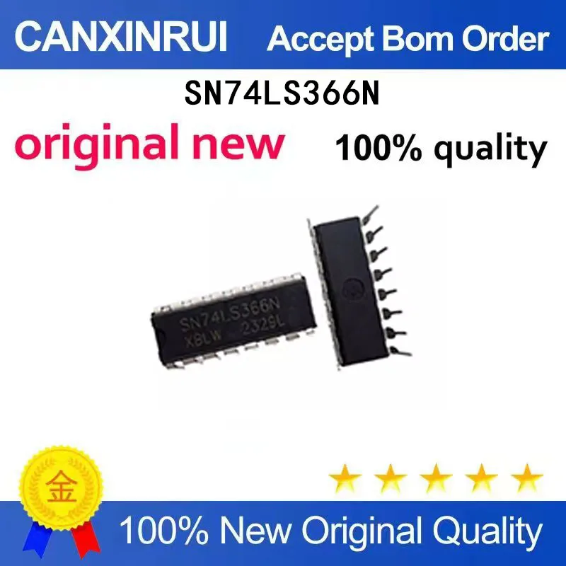 (5-100 Pieces) Brand new original SN74LS366N 74LS366N DIP16 spot chip IC