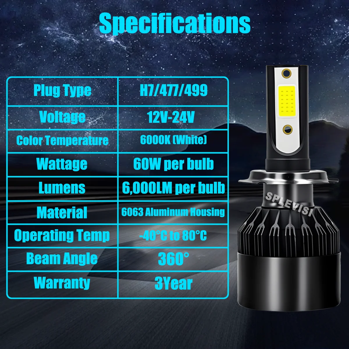 6000LM السيارات led المصباح مرحبا لو شعاع شاتيربروف لاند روفر رينج روفر سبورت 2005 2006 2007 2008 2009 2010 2011 2012 2013 #3