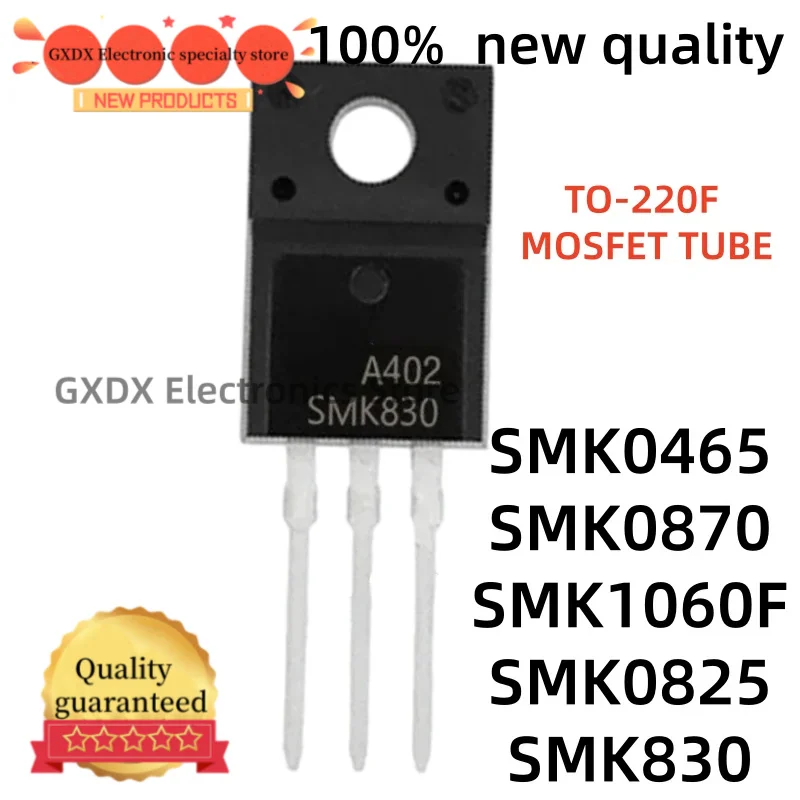10-20piezas 100% nuevo quality TO220F SMK830 SMK0825 SMK0465 SMK0870 SMK1060F TO-220F MOSFET TUBE in stock