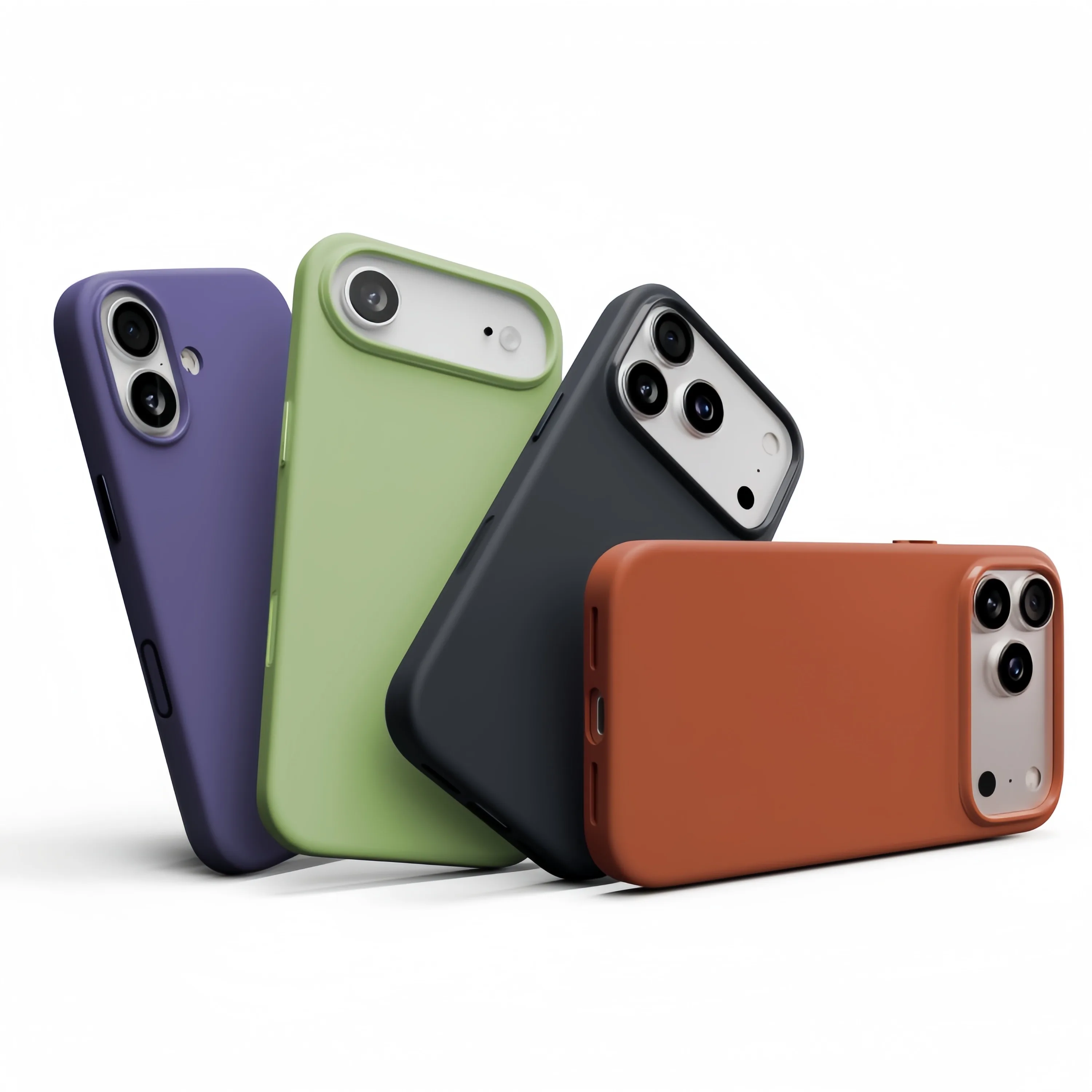 Official Liquid Silicone Case for IPhone17 Pro Max 17Pro 17 