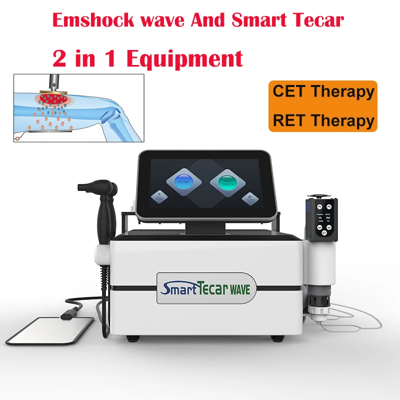 3 in 1 physiotherapie diathermie indiba tecar 448 HZ gesichts การต่อต้านริ้วรอย abnehmen schmerzen นวด Relief maschemund shock