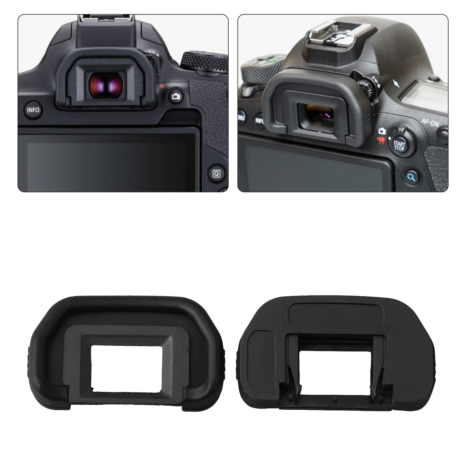 

5pcs Rubber EyeCup Eyepiece EB For Canon70D 60D 50D 6D 5D Mark II Eye Piece Viewfinder Goggle Comfortable Accessories Hot Sale