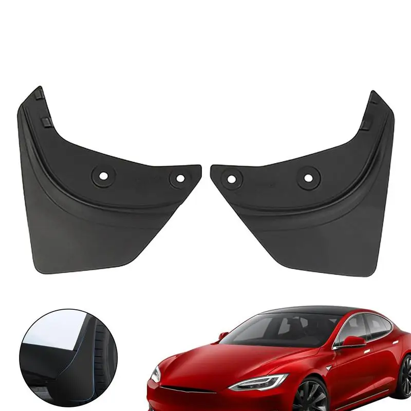 

2 Pair Invisible Mud Fenders Modification Front And Rear Wheel Plastic Fenders Modification Car Exterior Accessories Mudguards