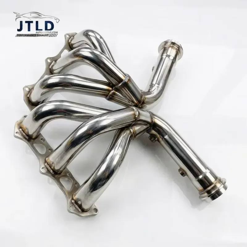 T304 Stainless Steel 3-to-1 Long Tube Headers Performance Exhaust System Fit for 991.1 991.2 GT3 GT3RS 2014-2019