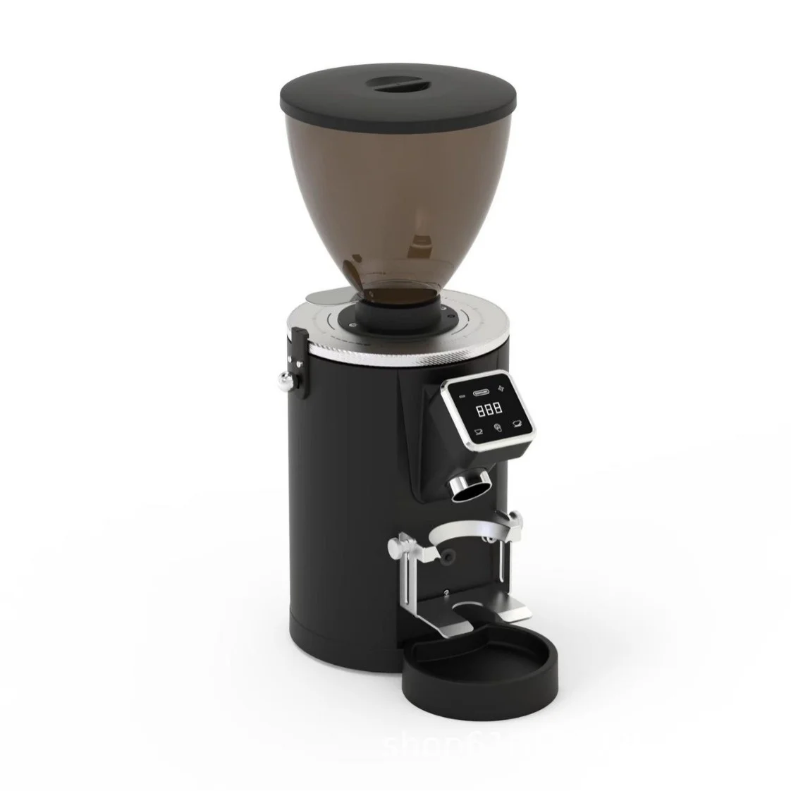 

CAFOVO G1007 Pro Commercial Coffee Grinder 64mm Flat Burr Plasma Anti-Static Zero Retention Grinder for Espresso Pour Over