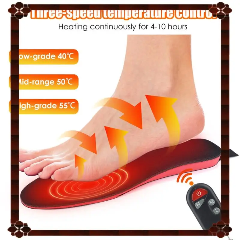 تسليم 24 ساعة نعال حرارية كبيرة الحجم تسخين كهربائيًا لتدفئة القدم أنظمة التحكم في درجة الحرارة والتدفئة الذكية