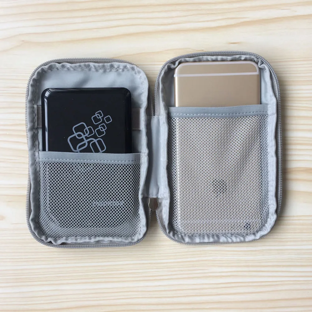 

Multifunction Digital Accessories Storage Bag Random Color Organizer for Phone Earphone USB Cable Protection Pouch Travel