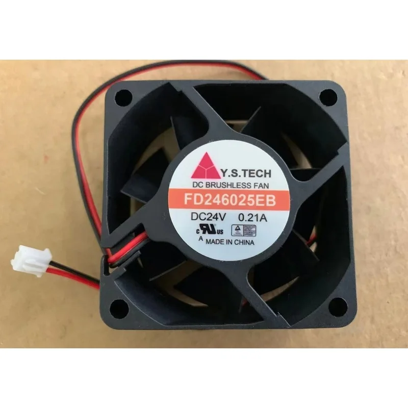 MY for Y.S.TECH FD246025EB 6025 24V 0.21A 6CM 60mm DC Brushless fan power inverter