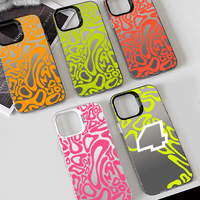 1PC F1 Formula 1 L-Lando Norris Phone Case Phone Case IMD color silver shell For iPhone 16 15 14 13 12 11 Pro Max Plus
