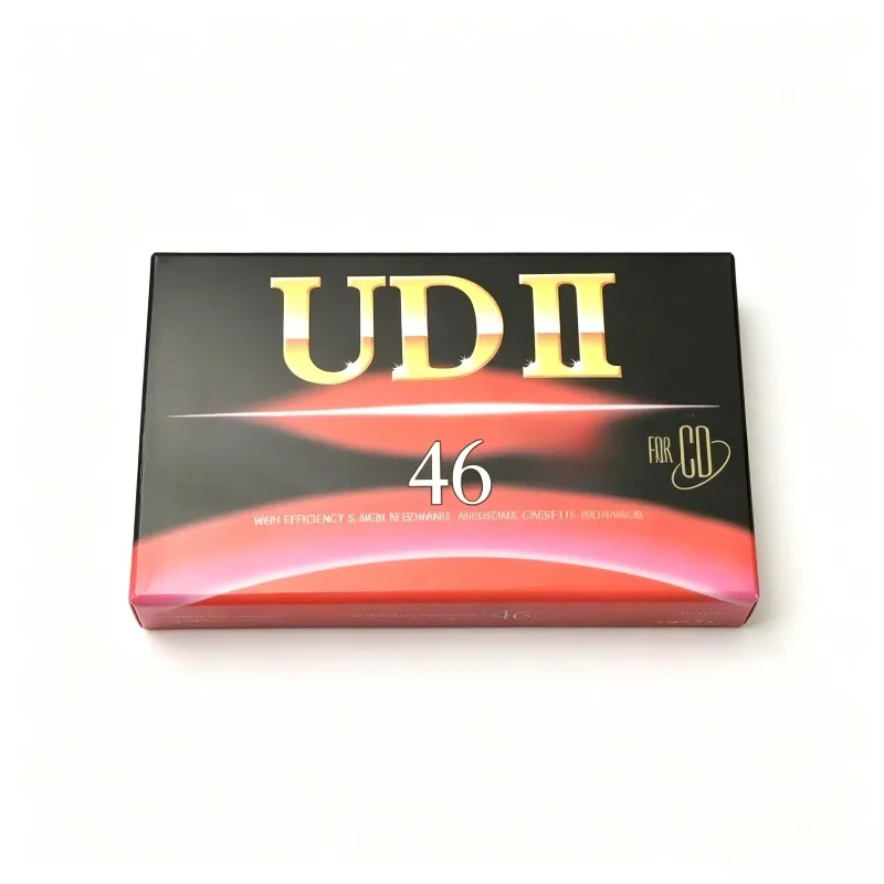 100% Original New For Maxell UDII 46min JP Type II Blank Cassette For Recording & Duplication