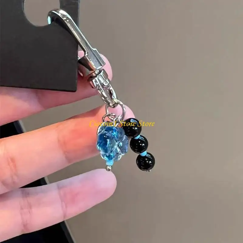 A3PC Holder Keyring Adorable Keychain Accessory Novelty Design For Adults Teens