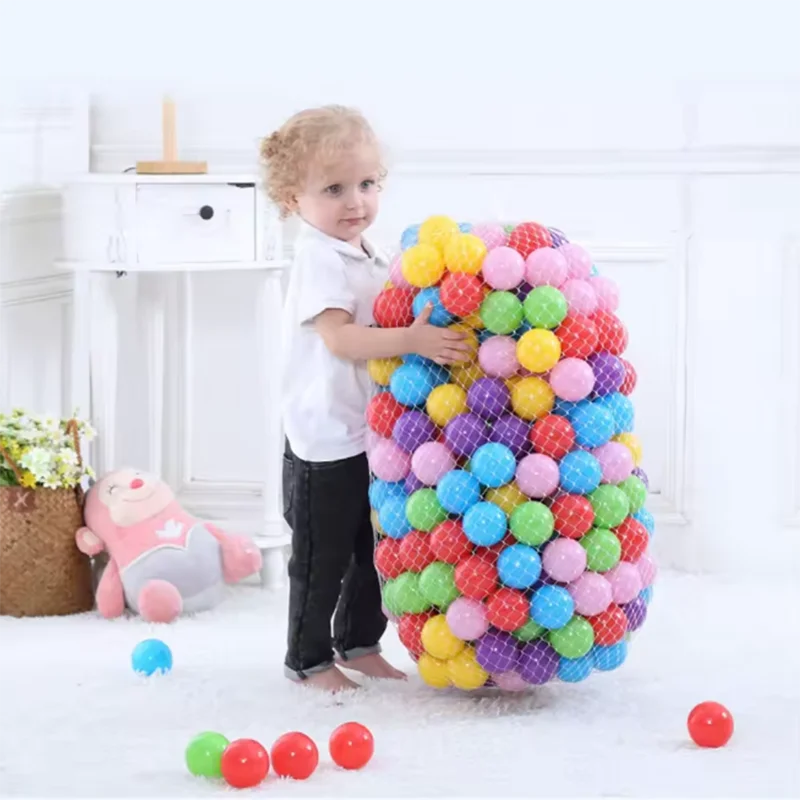 Baby Ocean Ball Verdikte speeltuin Kleurrijke bal Home Kinderspeelgoedbal Indoor Decoratieve plastic bal