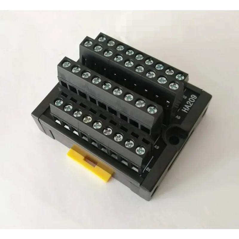 PLC Wiring Terminal Block 18 Way One-to-one Connection Universal Wiring Module Multi in Multi Out Splitter HA209