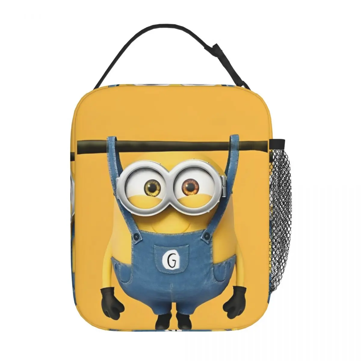 Minions Cure Bob Insulated Lunch Bags Thermal Bag  Lunch Container Large Tote Lunch Box Food Bag Work Outdoor