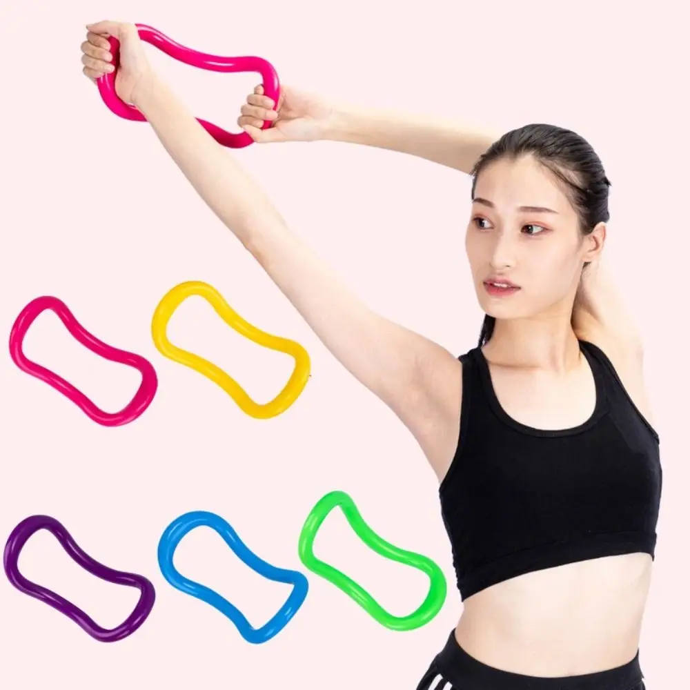 Bodybuilding Yoga Stretch Ring Quality Pilates Stretch Beauty Back Yoga Circle Open Shoulder Massage Back Magic Ring Sport