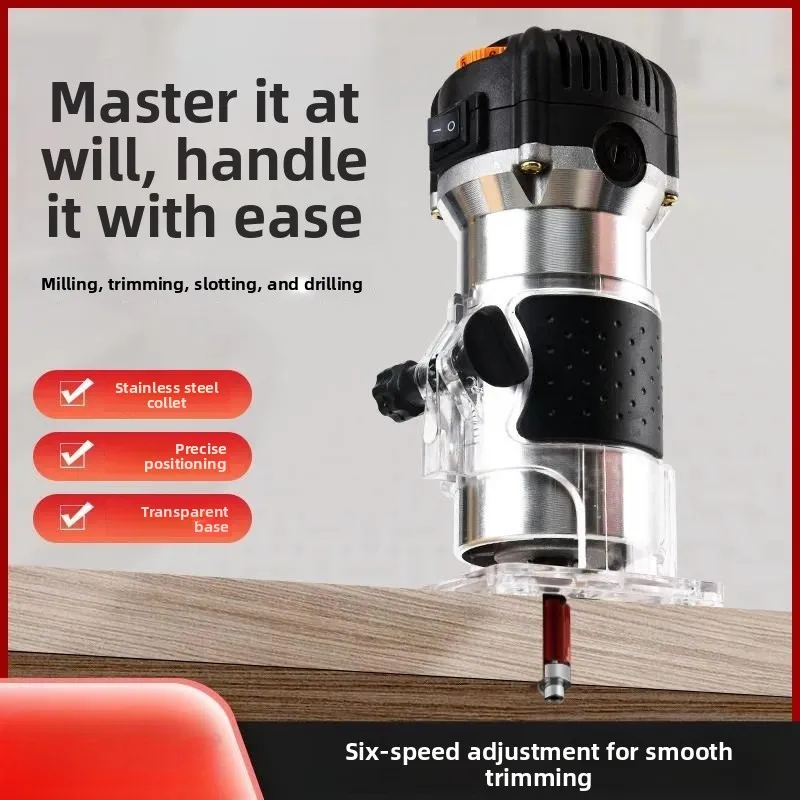 For 6 Speed Electric Woodworking Edging Machine Engraving Bakelite Milling Slotting Tool for Delivery
