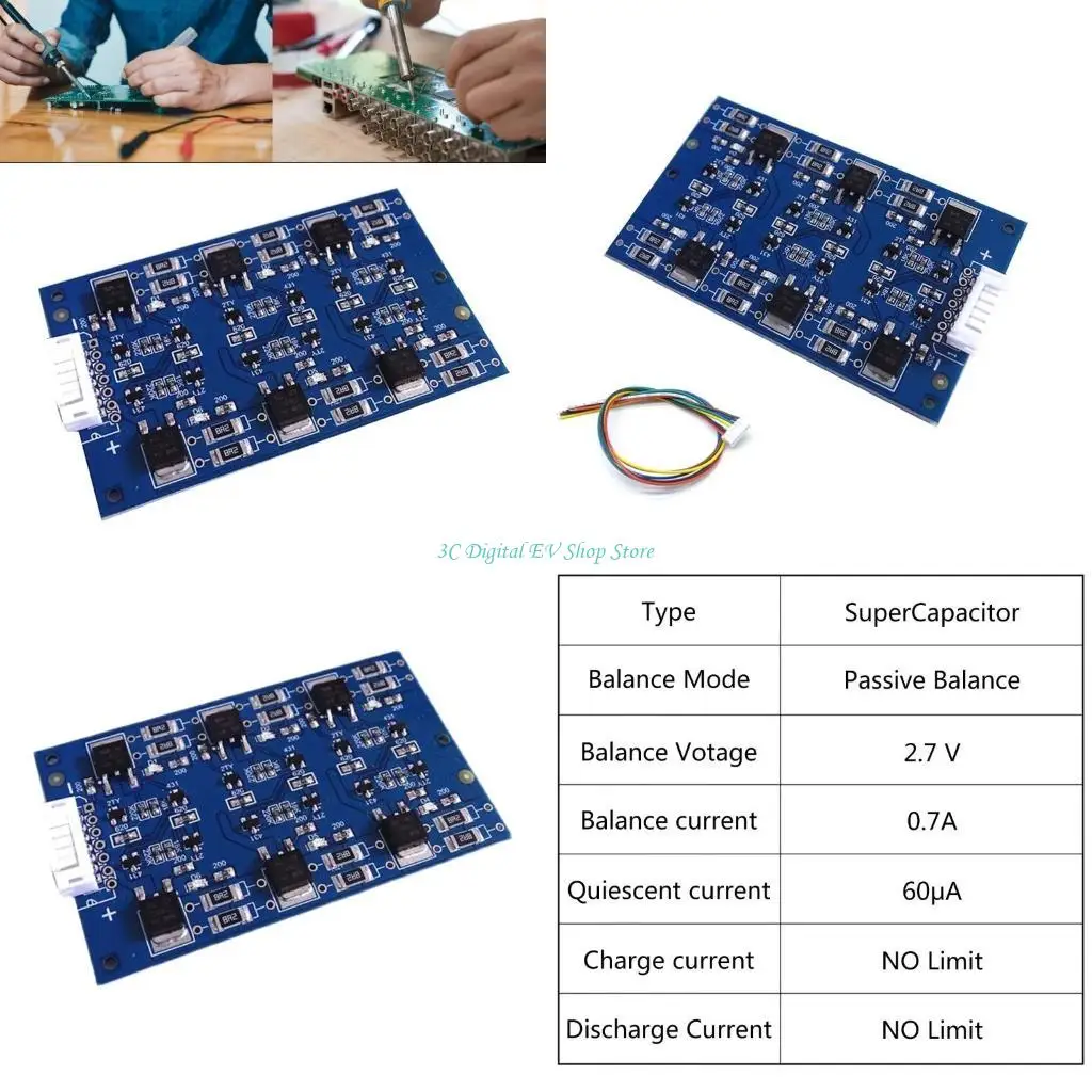 E74D Balance Board Balance Circuit 2.7/16v Lithium Titanate Battery Balance Board