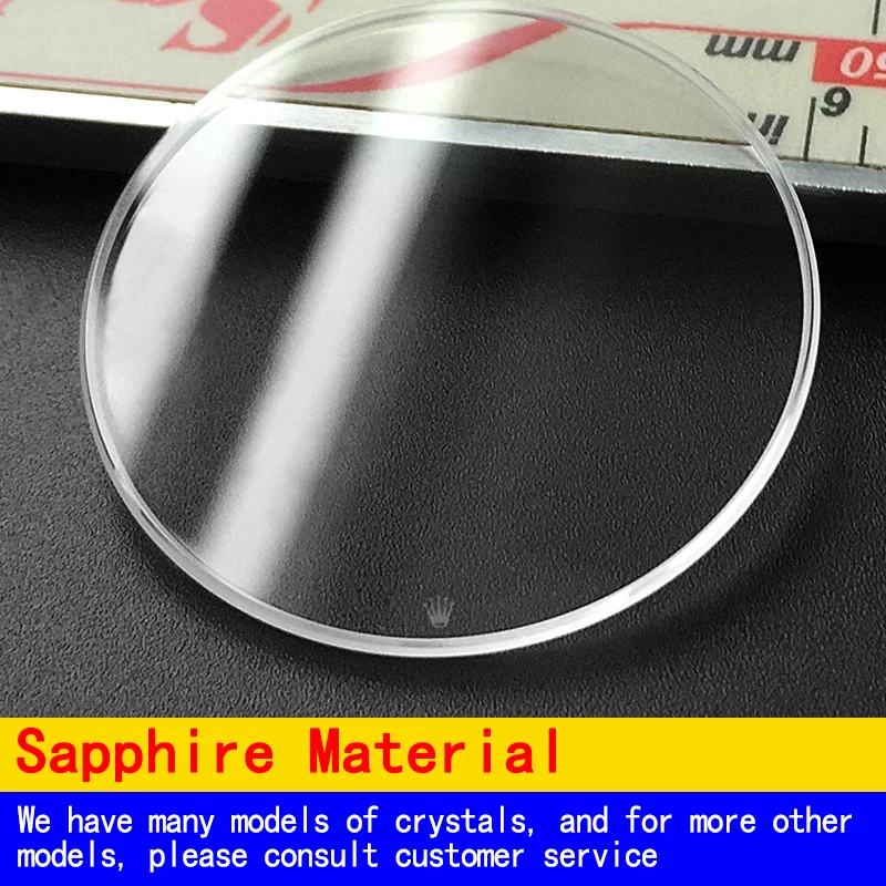 Sapphire Watch Glass With logo for Rolex Oyster Perpetual 31mm 26mm 41mm 36mm  116660 116000   124300  276200 126000