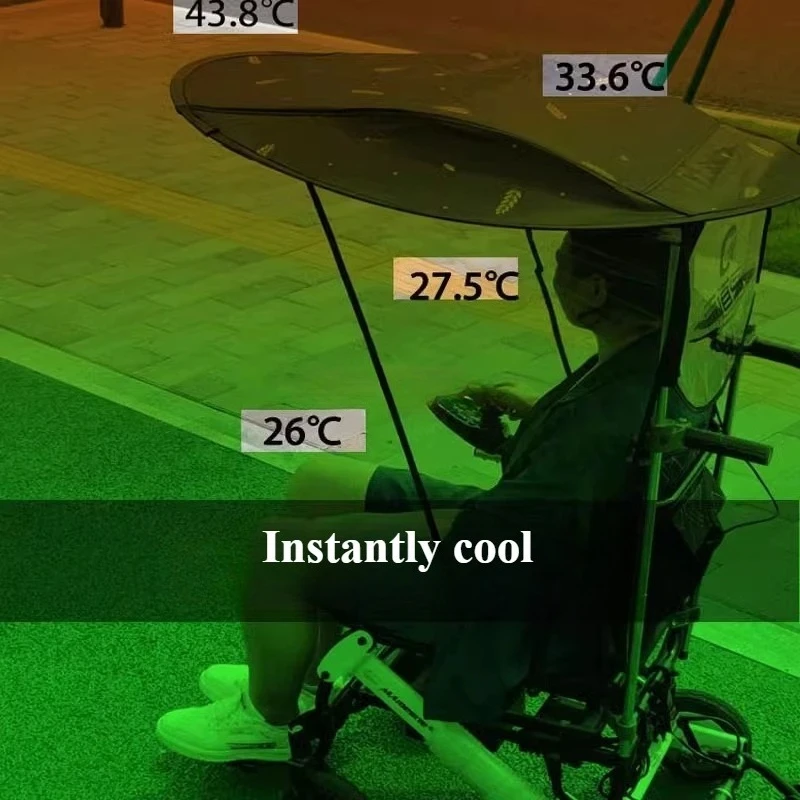 

Universal Electric Wheelchair Sunshade Canopy Special Accessory for Wheelchairs