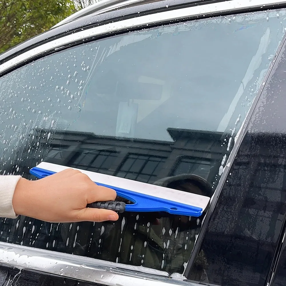 Car Water Wiper Silica Gel Wiper Board Silicone Cars Window Wash Clean Cleaner Wiper Squeegee Drying Car Cleanning