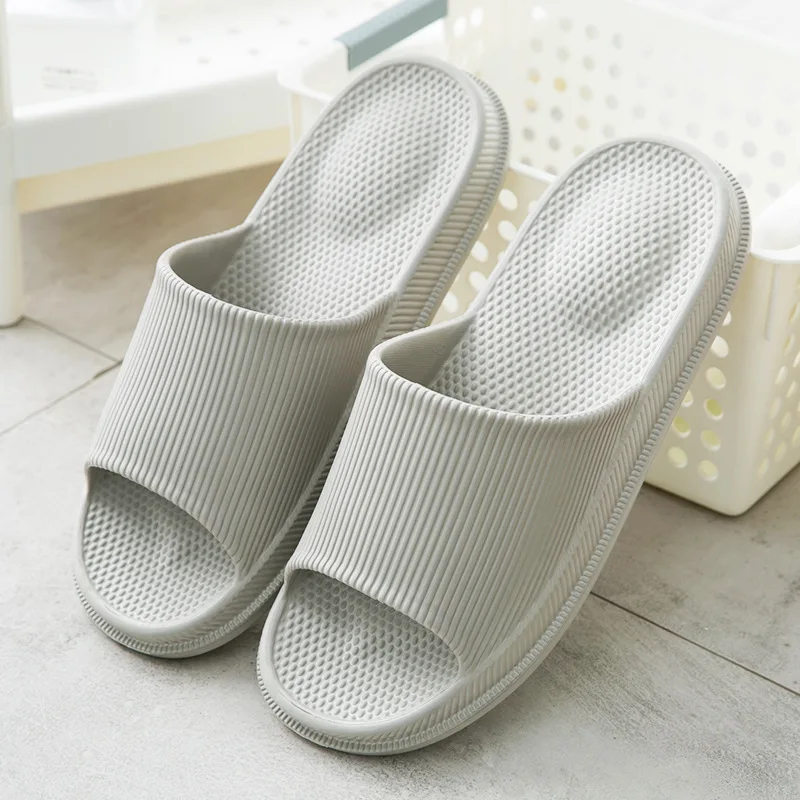 

Big Size 50 51 Massage Slippers Men Bathroom Slipper Women Shower Shoe Couples Summer Sandals Soft EVA Beach Home Non-slip Flats