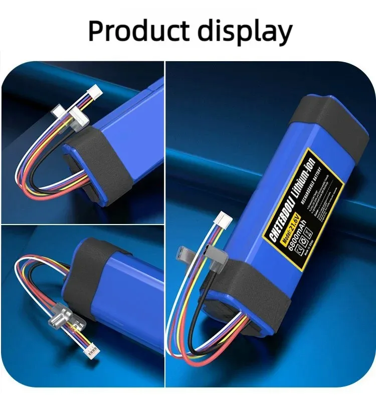 Aleaivy Dreame H11,M12,H12,M13 시리즈 진공 청소기 배터리 용 100% 오리지널 6800mAh 충전식 리튬 이온 배터리