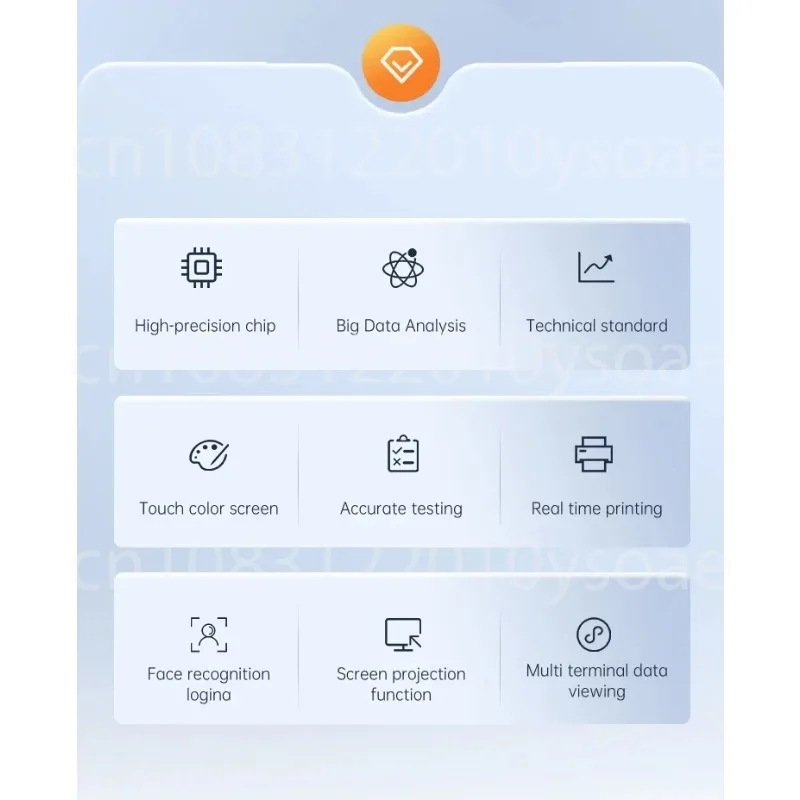 ماسح ضوئي جديد ثلاثي الأبعاد، تحليل شامل لكامل الجسم، جهاز تقييم الجسم، محلل تكوين الجسم لمركز اللياقة البدنية في صالة الألعاب الرياضية #3