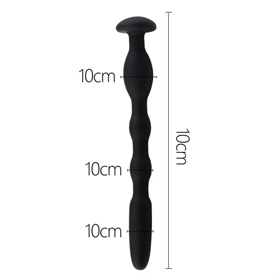 Masturbador masculino, catéter uretral de ojo de caballo, dilatador, tapón para pene, juguete sexual para hombres, múltiples cuentas, estimulan tapones con sonido uretral