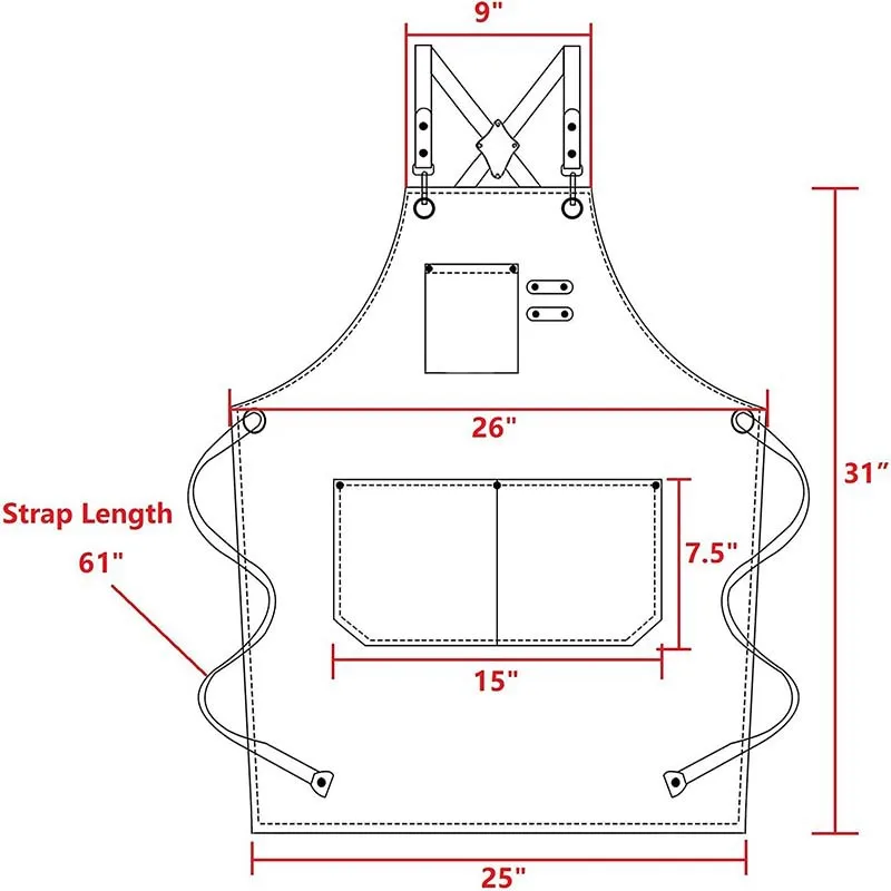 Avental de lona feito de algodão, adequado para uso doméstico, leite, chá, cafeteria, cozinha, jardinagem, denim, circunferência da cintura p1