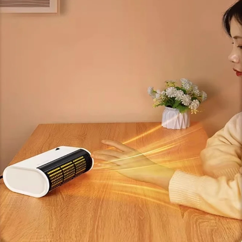‌Mini Portable Desktop Warmer Quiet Under Desk Heater for Winter Foot Warmer Office Home Indoor Efficient Handy Heater