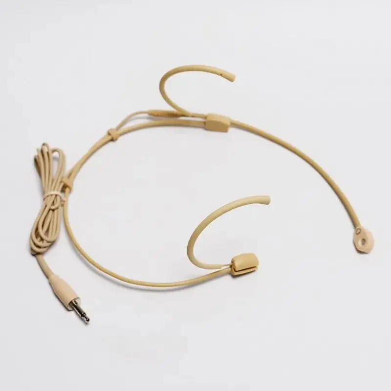 Beta-40 micrófono cardioide para Shure Sennheiser AKG Samson Mini 4 pines 3 pines inalámbrico BodyPack micrófono para la cabeza