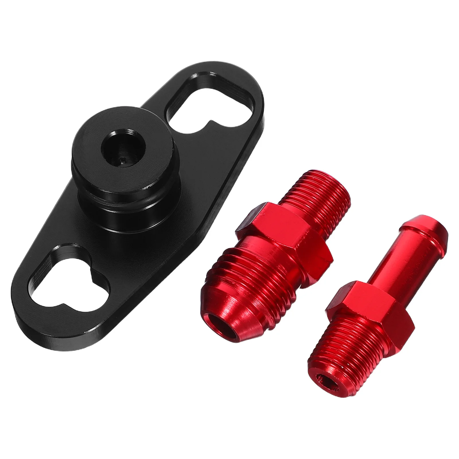 

1Set Aluminum Fuel Rail Adapter Precision Pressure Regulation Smooth Driving Experience Easy Installation Compatibility Vehicle