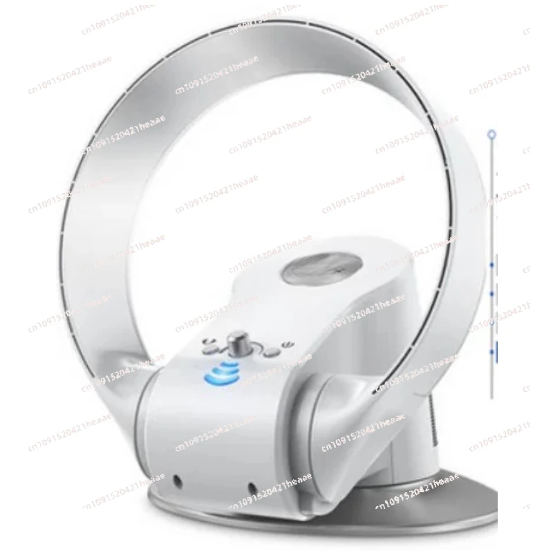 suitable for  Remote control bladeless powerful soft wall electric silent fan 180 degree swing, household desktop tower fan