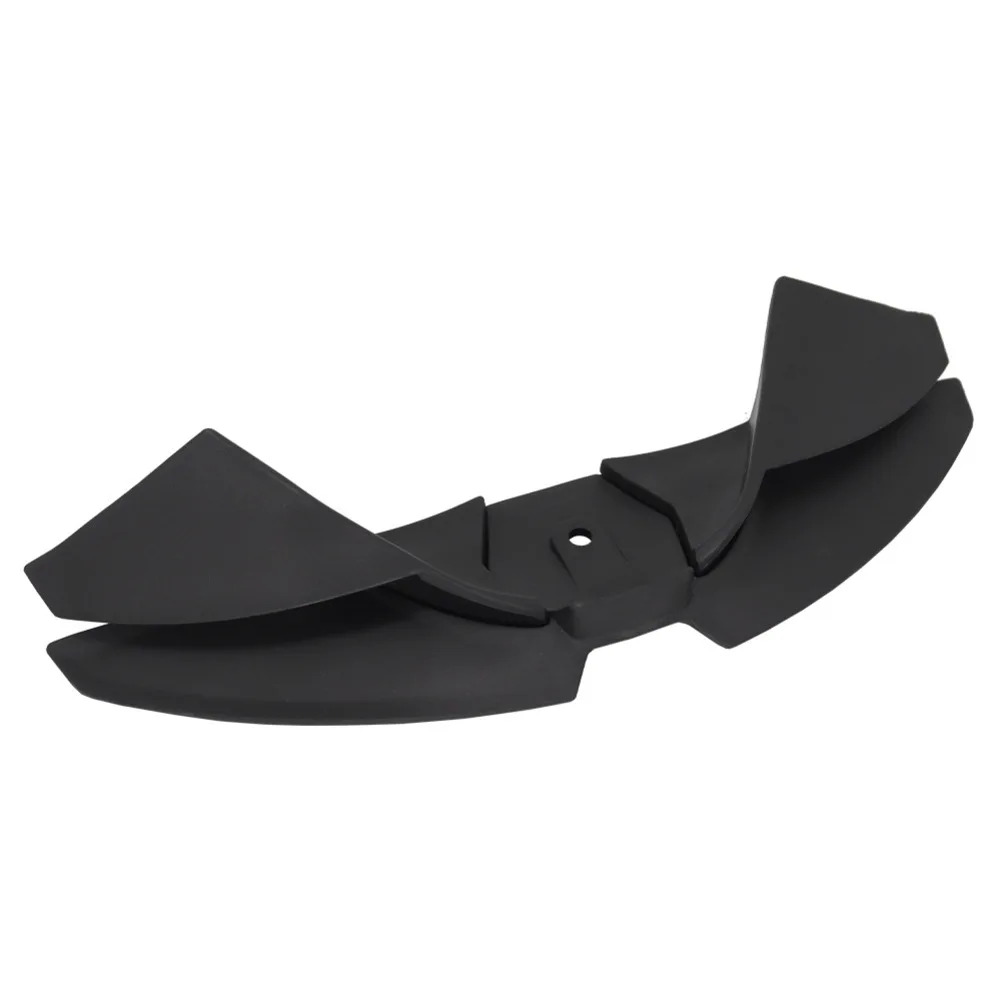 For MT 07 2024 2025 Front Spoiler Kit with Low Downforce Winglet ABS Black Wear Resistant Quick and Simple Fitment
