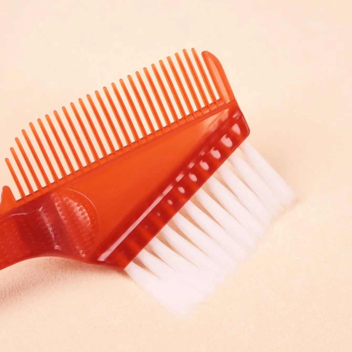 Spazzola professionale per tinture per capelli fronte-retro da 1 pezzo, facile da applicare, adatta per saloni e uso domestico fai-da-te Speciale per parrucche di capelli veri